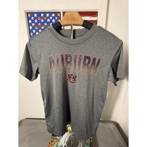 Auburn Tigers Shirt Youth Medium 12-14 Dri Fit Material Colosseum